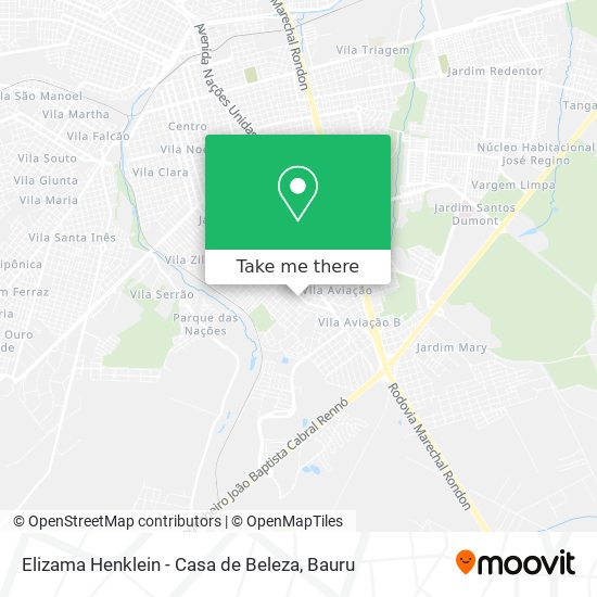 Elizama Henklein - Casa de Beleza map