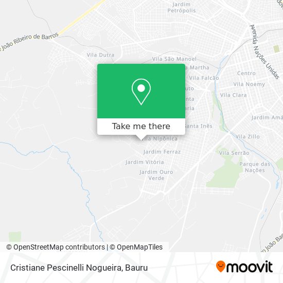 Cristiane Pescinelli Nogueira map