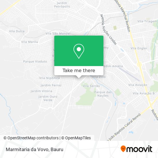 Marmitaria da Vovo map