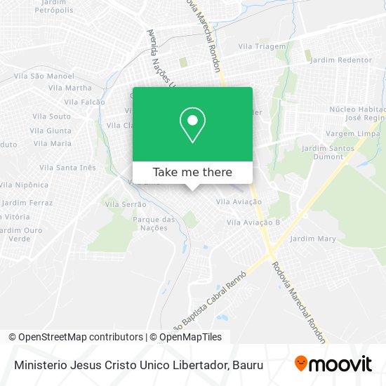 Ministerio Jesus Cristo Unico Libertador map