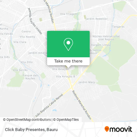 Click Baby Presentes map