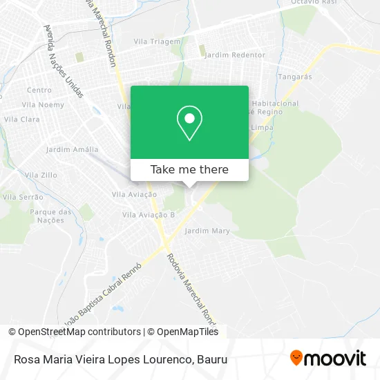 Rosa Maria Vieira Lopes Lourenco map