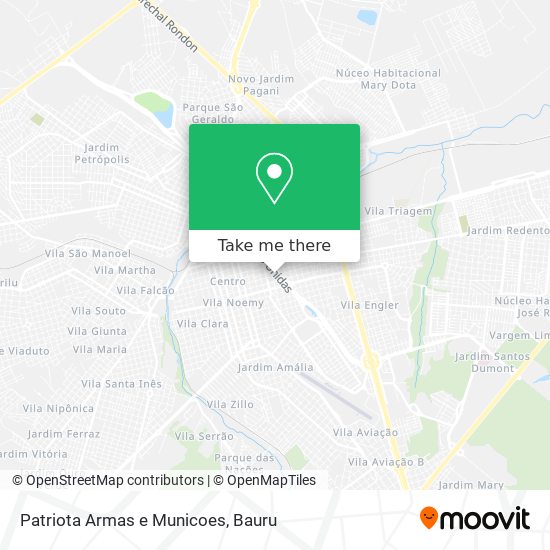Patriota Armas e Municoes map