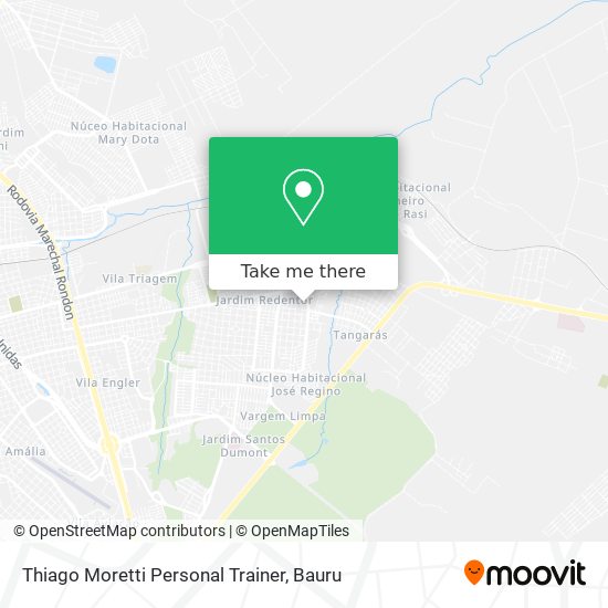 Thiago Moretti Personal Trainer map