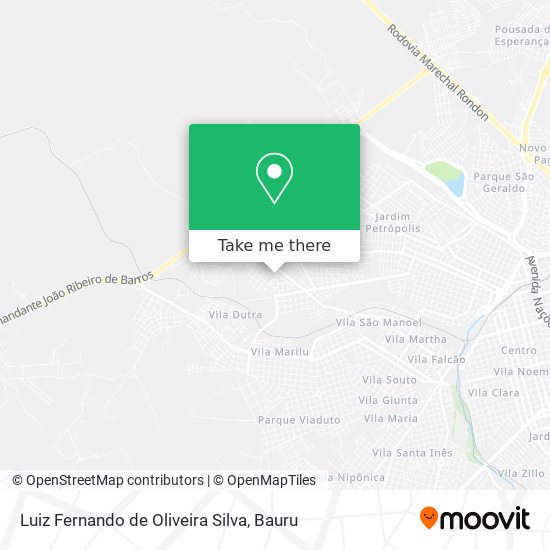 Luiz Fernando de Oliveira Silva map