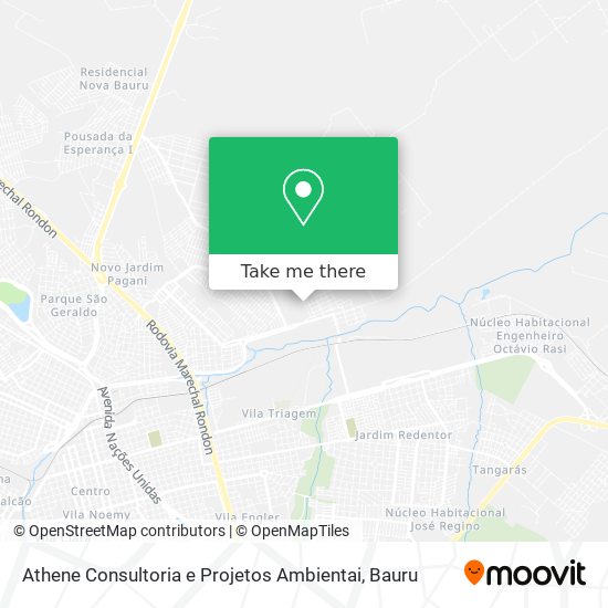Athene Consultoria e Projetos Ambientai map
