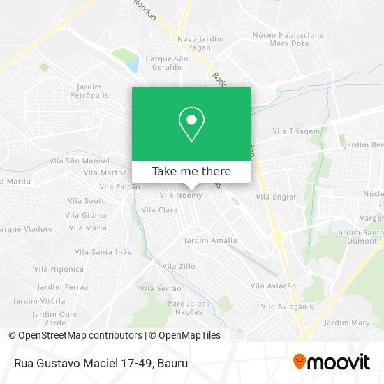 Mapa Rua Gustavo Maciel 17-49