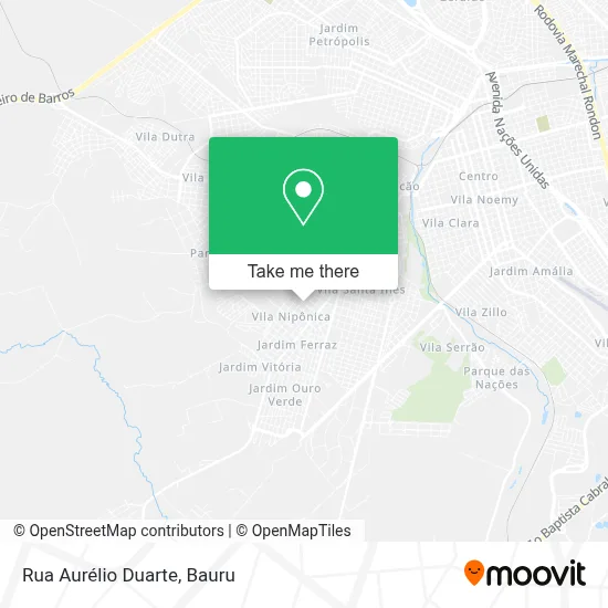 Rua Aurélio Duarte map