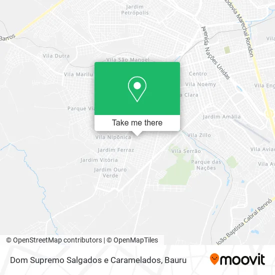 Dom Supremo Salgados e Caramelados map
