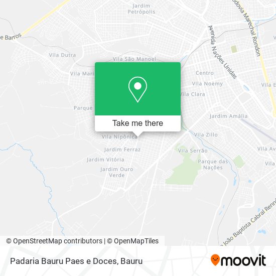 Padaria Bauru Paes e Doces map