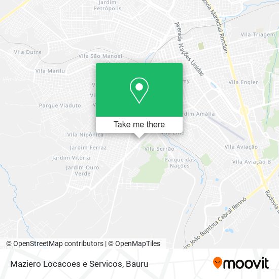 Maziero Locacoes e Servicos map