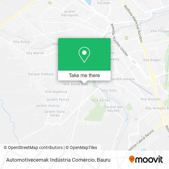 Mapa Automotivecemak Indústria Comércio