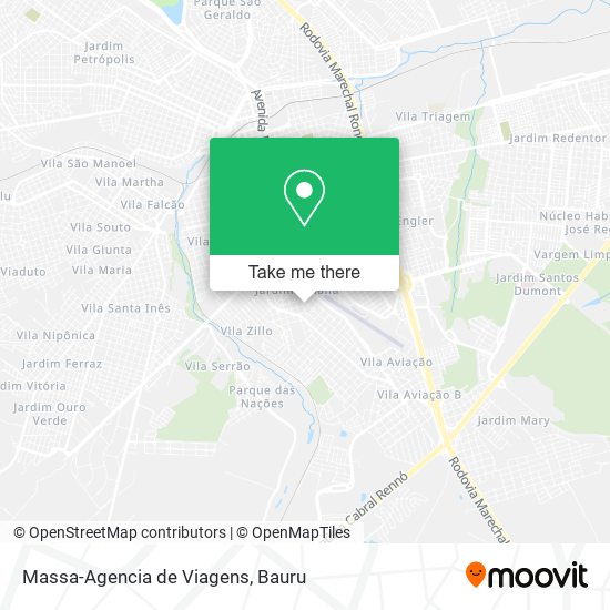 Massa-Agencia de Viagens map