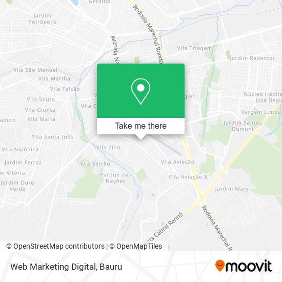 Web Marketing Digital map