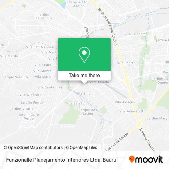 Funzionalle Planejamento Interiores Ltda map