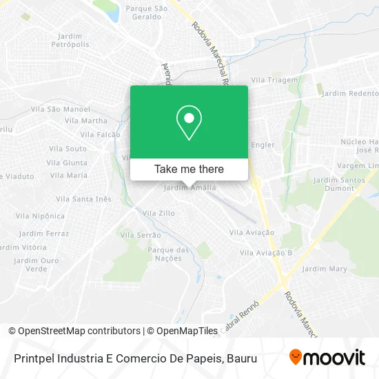 Printpel Industria E Comercio De Papeis map
