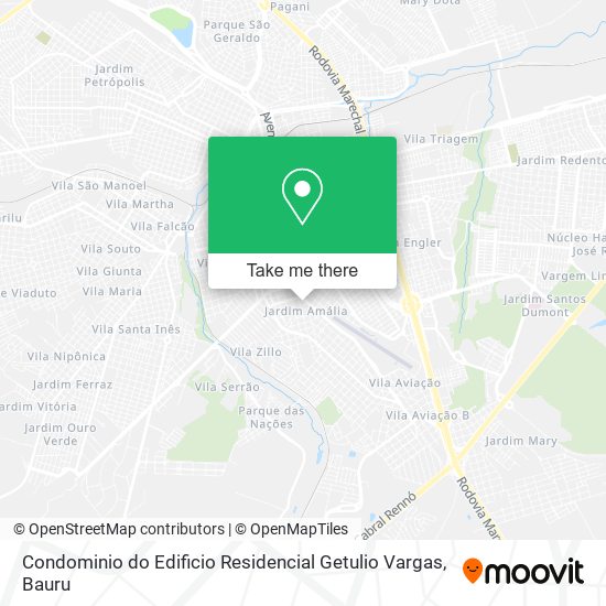 Condominio do Edificio Residencial Getulio Vargas map