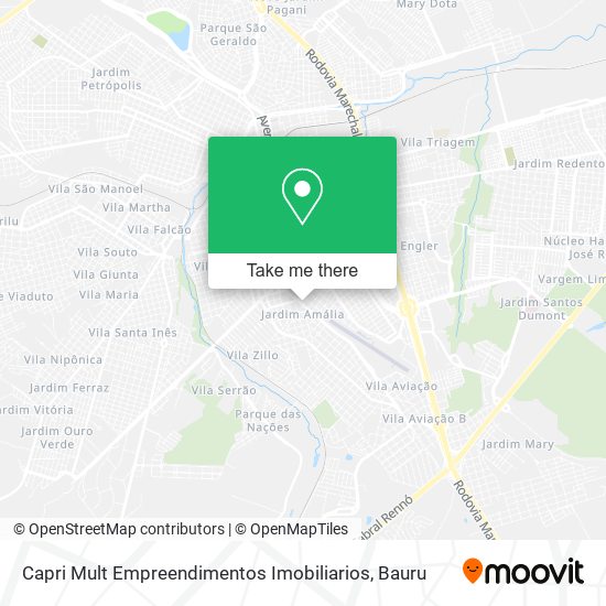 Capri Mult Empreendimentos Imobiliarios map