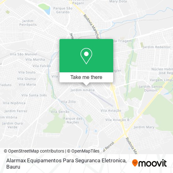 Alarmax Equipamentos Para Seguranca Eletronica map