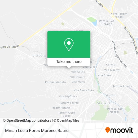 Mirian Lucia Peres Moreno map