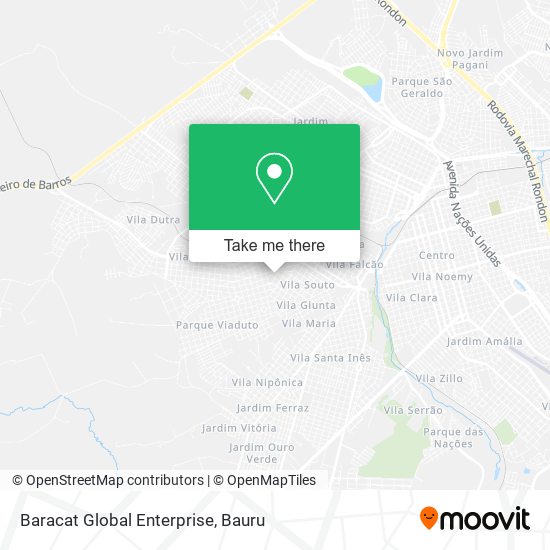 Baracat Global Enterprise map