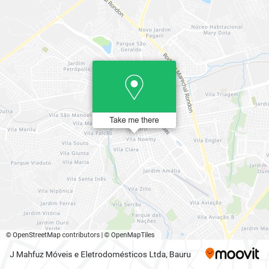 Mapa J Mahfuz Móveis e Eletrodomésticos Ltda