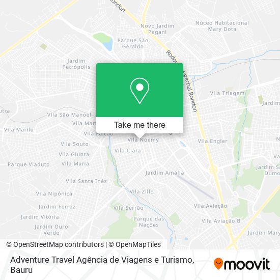 Adventure Travel Agência de Viagens e Turismo map