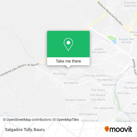 Salgados Tully map