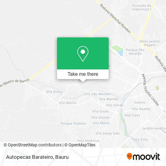 Autopecas Barateiro map