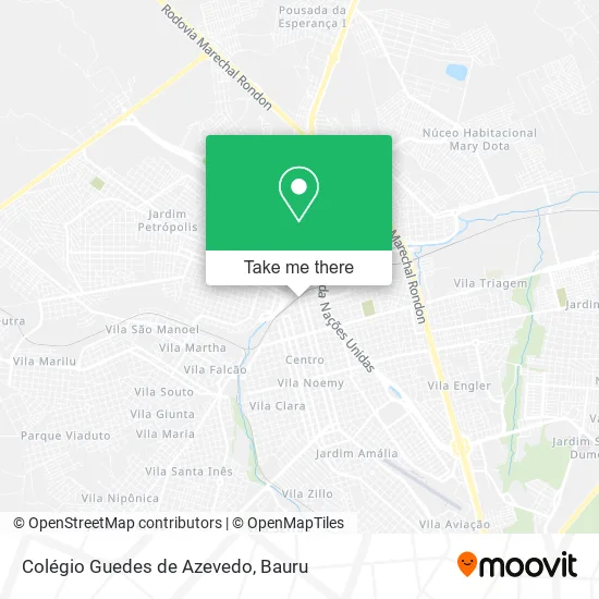 Colégio Guedes de Azevedo map