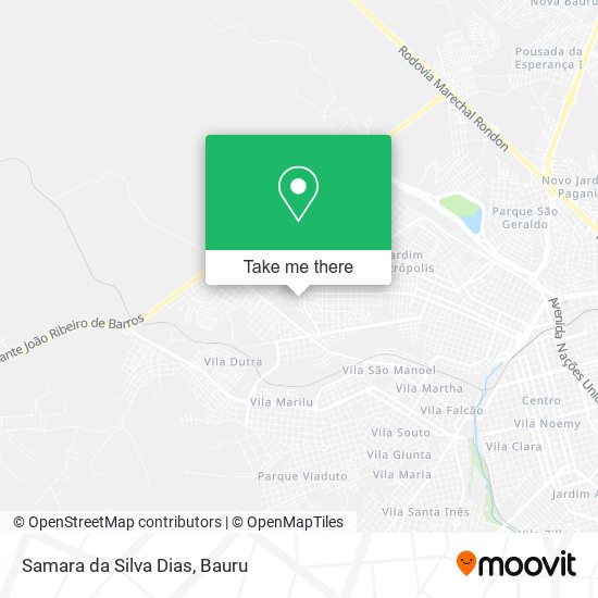 Mapa Samara da Silva Dias