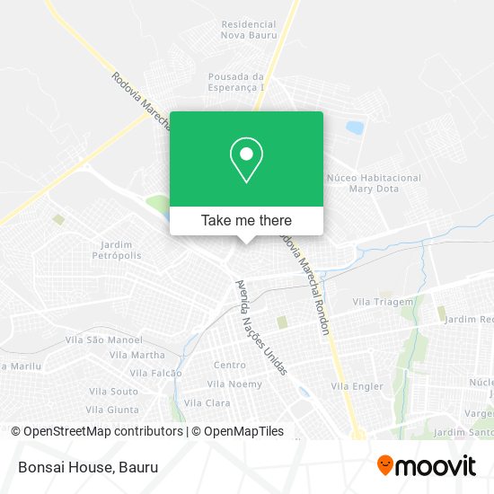 Bonsai House map