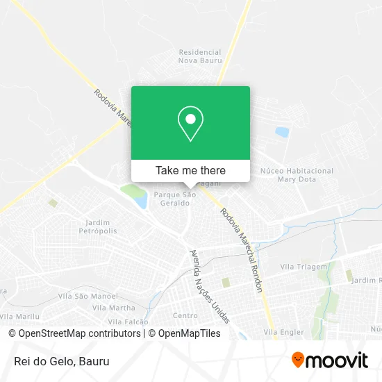 Rei do Gelo map