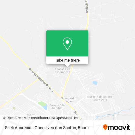 Mapa Sueli Aparecida Goncalves dos Santos