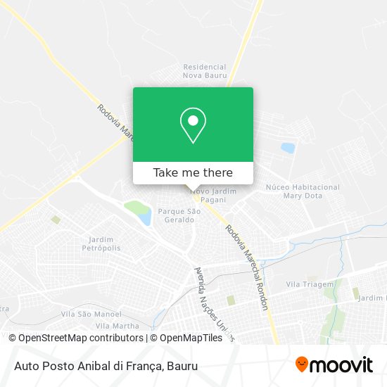 Auto Posto Anibal di França map