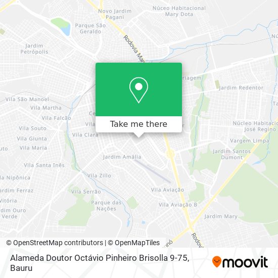 Alameda Doutor Octávio Pinheiro Brisolla 9-75 map