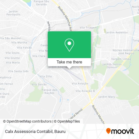 Calx Assessoria Contábil map