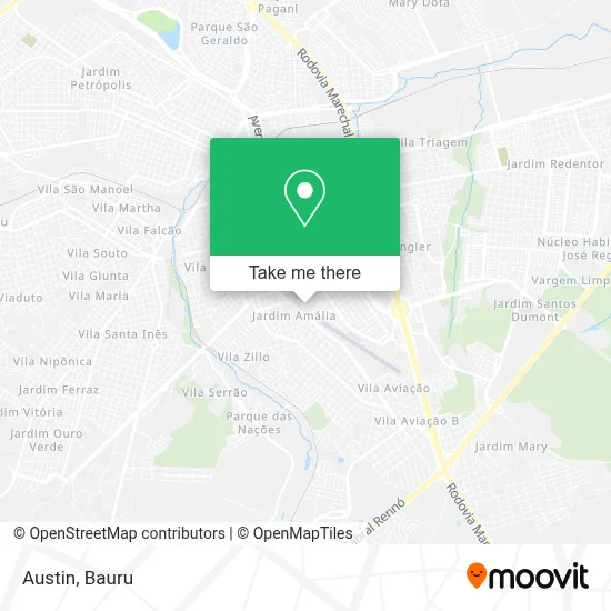 Austin map