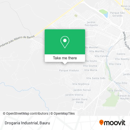 Drogaria Industrial map