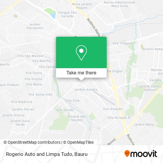 Mapa Rogerio Auto and Limpa Tudo