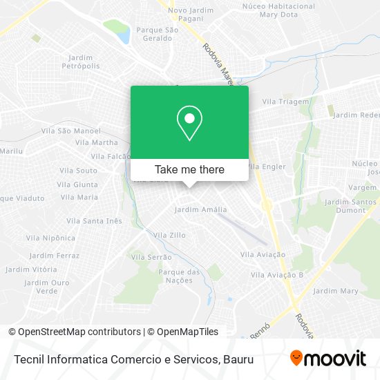 Tecnil Informatica Comercio e Servicos map