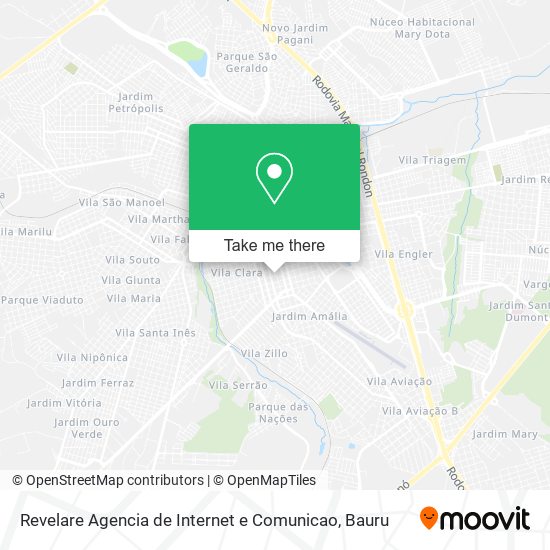 Revelare Agencia de Internet e Comunicao map