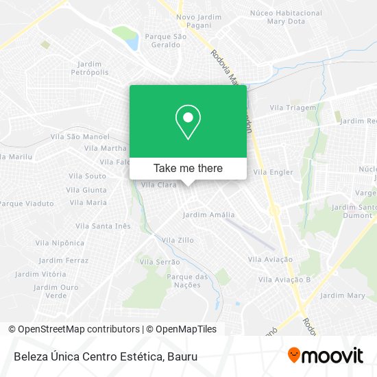 Beleza Única Centro Estética map