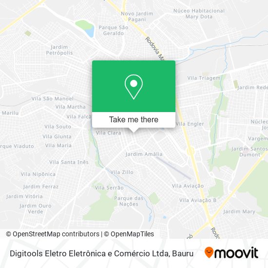 Digitools Eletro Eletrônica e Comércio Ltda map