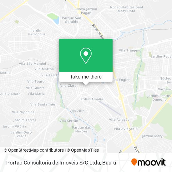 Mapa Portão Consultoria de Imóveis S / C Ltda