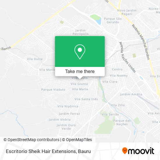 Escritorio Sheik Hair Extensions map