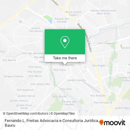 Fernando L. Freitas Advocacia e Consultoria Jurídica map