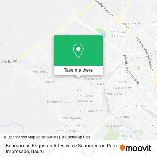 Baurupress Etiquetas Adesivas e Suprimentos Para Impressão map