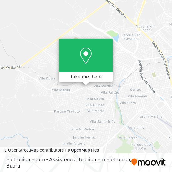 Eletrônica Ecom - Assistência Técnica Em Eletrônica map