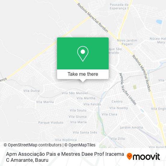 Apm Associação Pais e Mestres Daee Prof Iracema C Amarante map